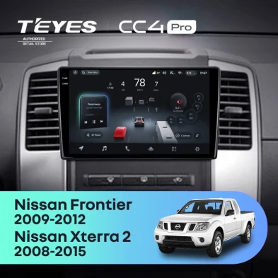 Штатная магнитола Teyes CC4 Pro 8/128 Nissan Frontier (2009-2012)