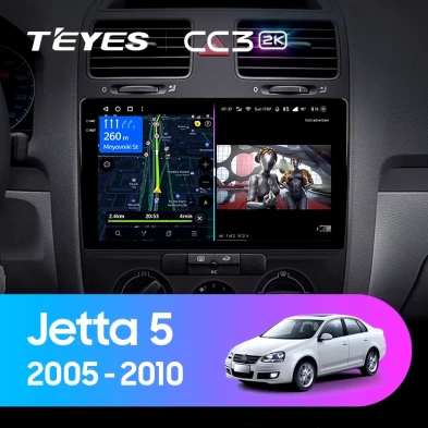 Штатная магнитола Teyes CC3 2K 4/64 Volkswagen Jetta 5 (2005-2010) F2