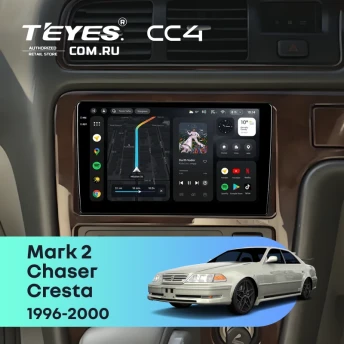 Штатная магнитола Teyes CC4 8/128 Toyota Chaser (1996-2000)
