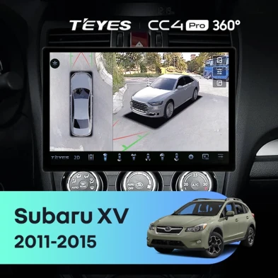 Штатная магнитола Teyes CC4 Pro 360 12/256 Subaru XV (2011-2015) Тип-B (13")