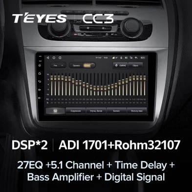 Штатная магнитола Teyes CC3 4/32 Seat Altea 5P (2004-2015)