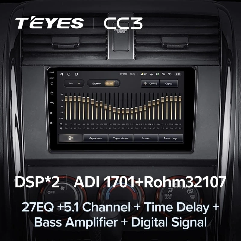Штатная магнитола Teyes CC3 4/32 Honda Element YH (2002-2011)