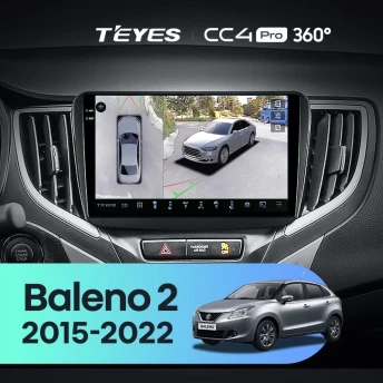Штатная магнитола Teyes CC4 Pro 360 12/256 Suzuki Baleno 2 (2015-2022)
