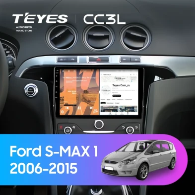 Штатная магнитола Teyes CC3L 4/32 Ford S-MAX 1 (2006-2015) F3