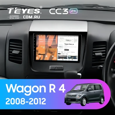 Штатная магнитола Teyes CC3 2K 360 6/128 Suzuki Wagon R 4 (2008-2012)