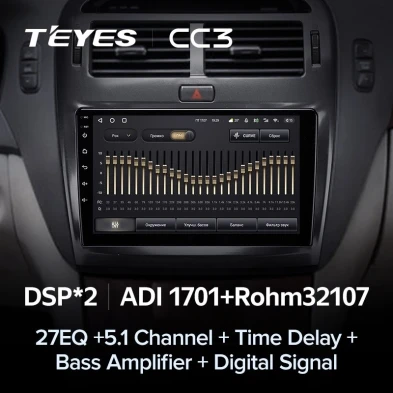 Штатная магнитола Teyes CC3 4/32 Toyota Celsior XF30 (2000-2006) F1