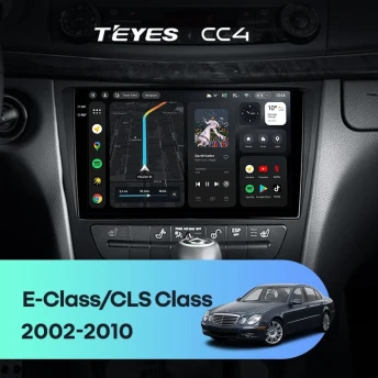 Штатная магнитола Teyes CC4 8/128 Mercedes-Benz E-Class S211 W211 CLS-Class C219 (2002-2010)