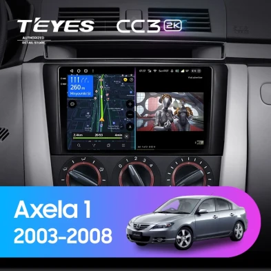 Штатная магнитола Teyes CC3 2K 4/32 Mazda Axela 1 (2003-2008)