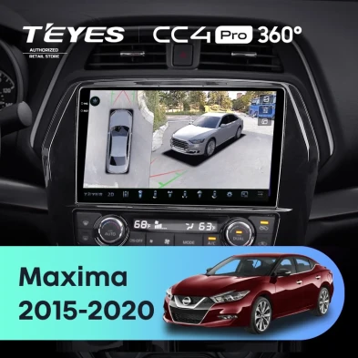 Штатная магнитола Teyes CC4 Pro 360 8/128 Nissan Maxima A36 (2015-2020)