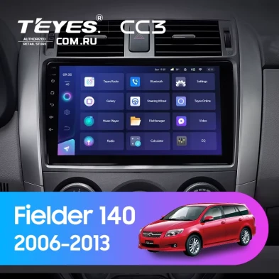 Штатная магнитола Teyes CC3 4/32 Toyota Corolla Fielder 140 (2006-2013) Тип-B