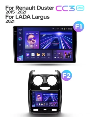 Штатная магнитола Teyes CC3 2K 4/64 Lada Largus 2021+ F1