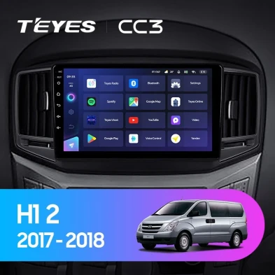 Штатная магнитола Teyes CC3 4/32 Hyundai H1 2 (2015-2021) F2