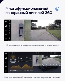 Штатная магнитола Teyes LUX ONE 360 6/128 Volkswagen Sharan (2010-2015)