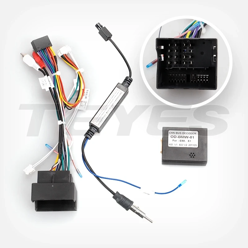 Переходная рамка BMW 3-Series E90 E91 E92 E93 (2005-2013) (9")