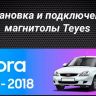 Штатная магнитола Teyes CC3L 4/64 Lada Priora (2013-2018) F4