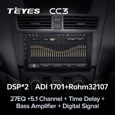 Штатная магнитола Teyes CC3 4/32 Mazda BT-50 (2011-2020) F2 (0din)