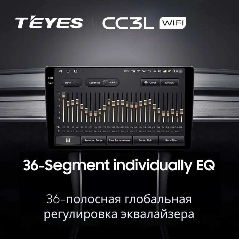 Штатная магнитола Teyes CC3L WiFi 2/32 Toyota Vellfire (2008-2015)