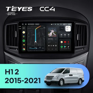 Штатная магнитола Teyes CC4 6/64 Hyundai H1 2 (2015-2021) F2