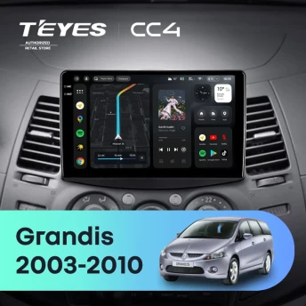 Штатная магнитола Teyes CC4 6/64 Mitsubishi Grandis 1 (2003-2010) F1