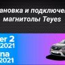 Штатная магнитола Teyes CC3 2K 4/32 Renault Duster HM 2 (2020-2021) F2