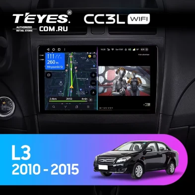 Штатная магнитола Teyes CC3L WiFi 2/32 BYD L3 (2010-2015)