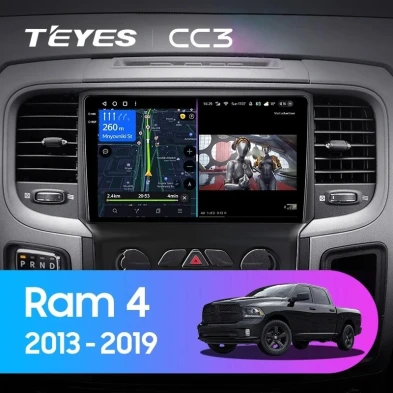 Штатная магнитола Teyes CC3 4/32 Dodge Ram 4 DJ DS (2013-2019) F3