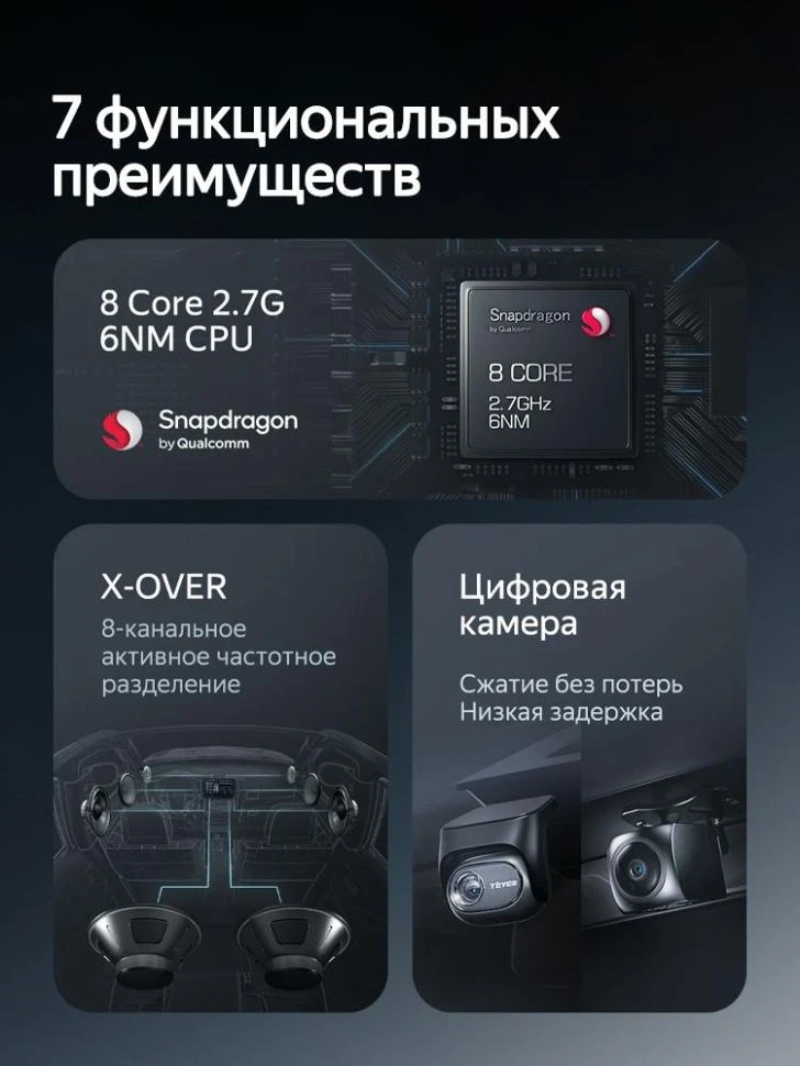 Штатная магнитола Teyes CC4 Pro 8/128 lsuzu D-MAX 3 RG (2019-2023)