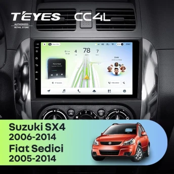 Штатная магнитола Teyes CC4L 6/64 Suzuki SX4 1 (2006-2014)